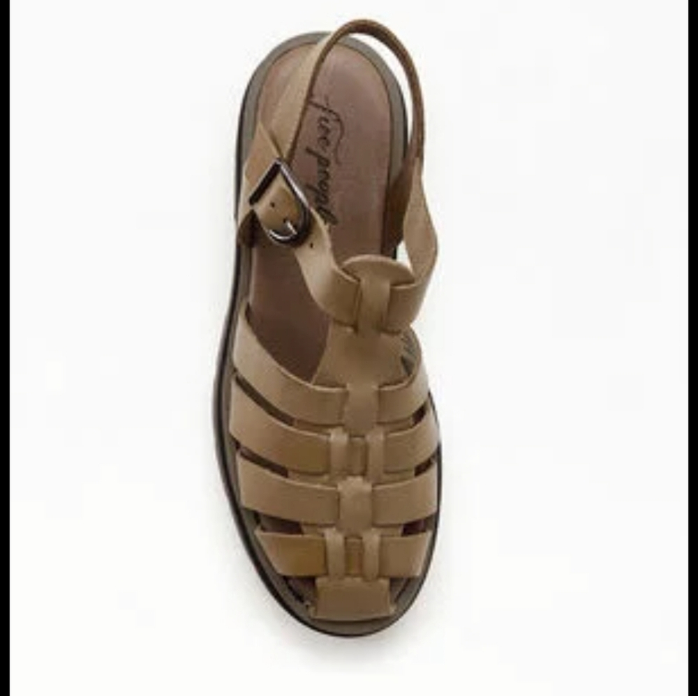 Free People Tan Sandals